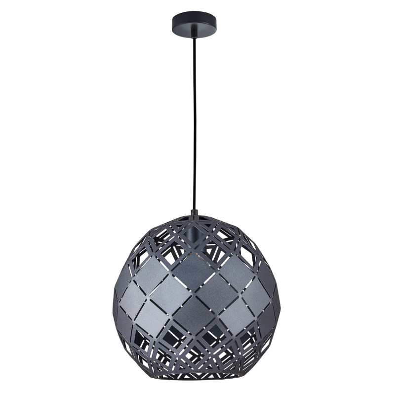 Lampe Suspendue design PAULELA Ø30 E27 - noir