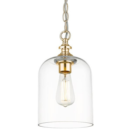 Lampe Suspendue design PRAGUE E27 - or / verre