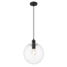 Lampe Suspendue design PUERTO M Medium E27 noir