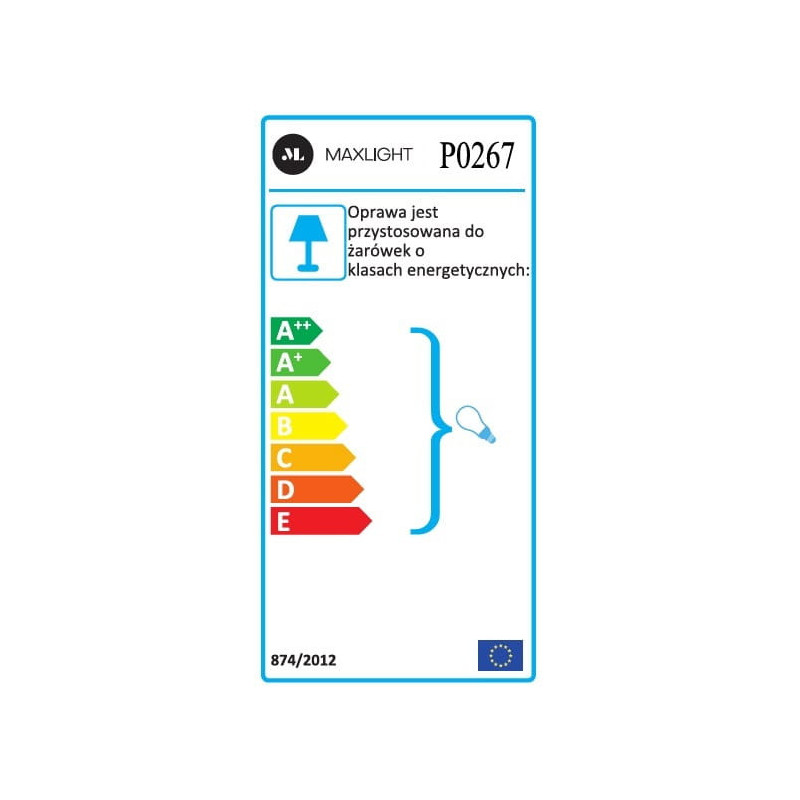 Suspension PUCCINI 18xE14 - chrome / transparent Cristal