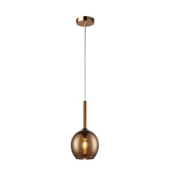 Lampe Suspendue design MONIC 1xE14 cuivre