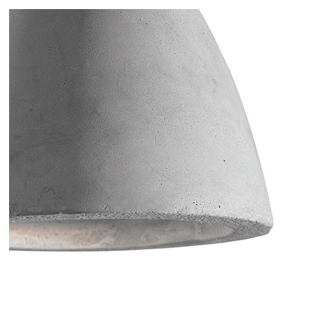 Suspension industrielle Design OIL 4 SP1 Cemento GU10 - ciment