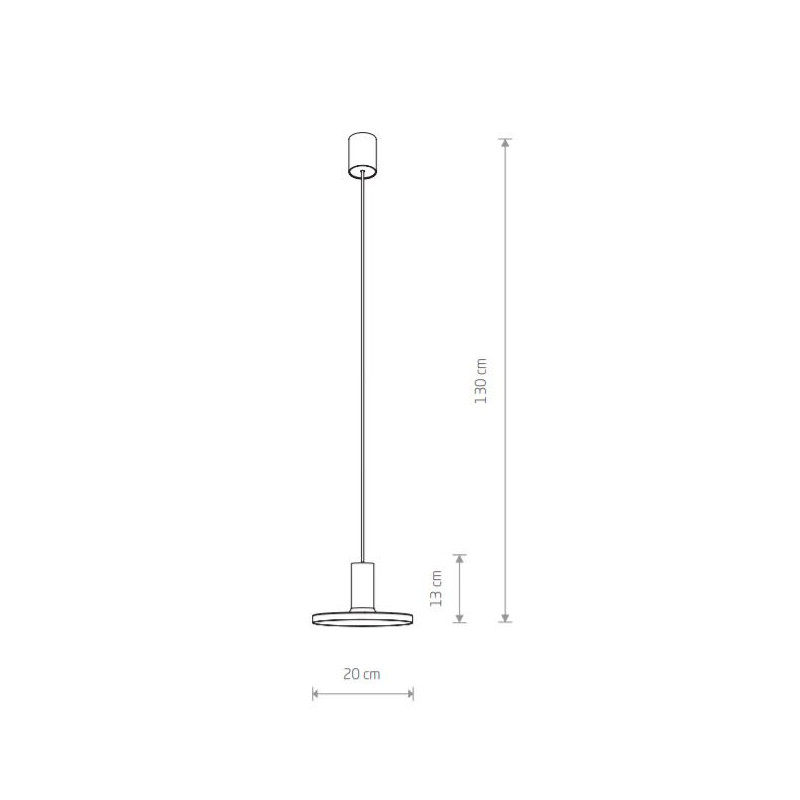 Lampe Suspendue design HERMANOS B GU10 - noir / laiton