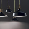 Suspension luminaire design ERIS-1 SP1 E27 - or / noir