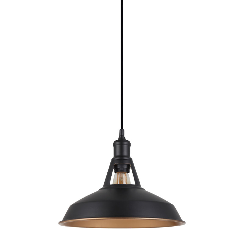 Suspension design FREYA E27 - noir / or