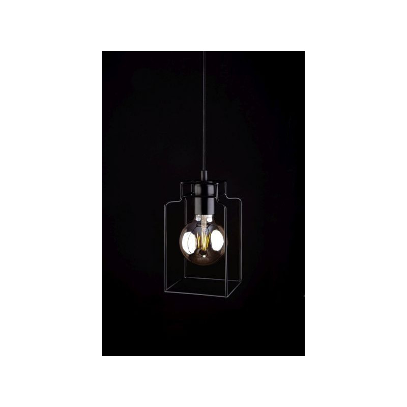 Suspension industrielle Design FIORD 9668 E27 - noir