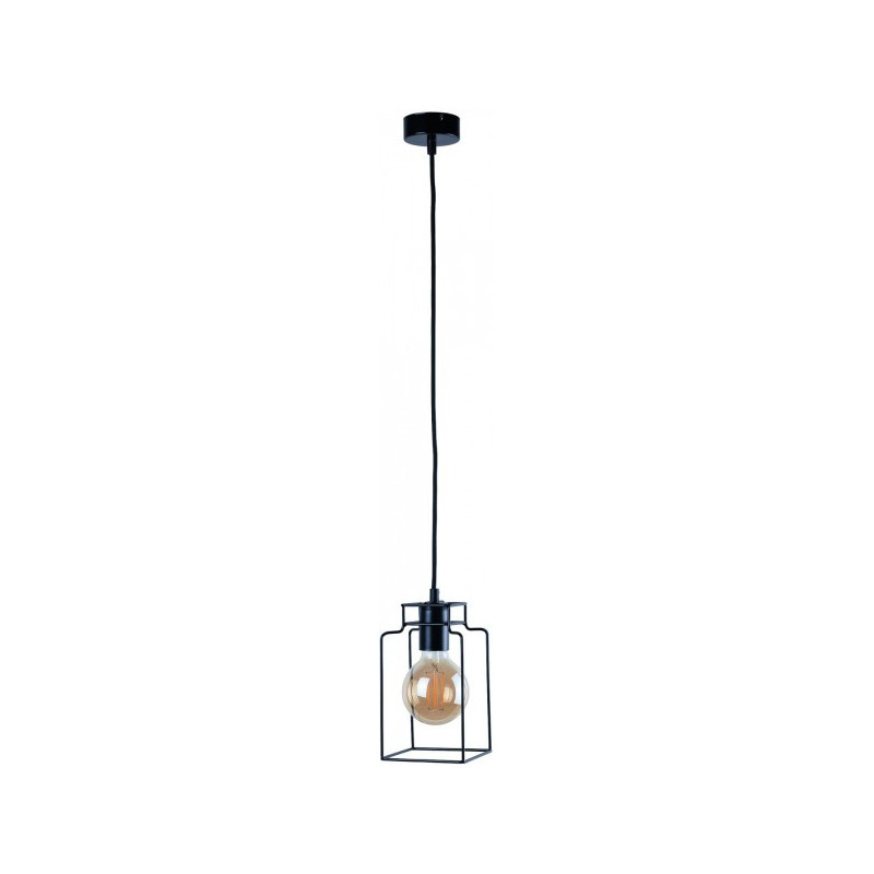 Suspension industrielle Design FIORD 9668 E27 - noir