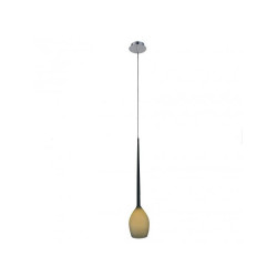 Suspension luminaire design IZZA 1 E14 - olive