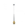 Suspension luminaire design IZZA 1 E14 - olive