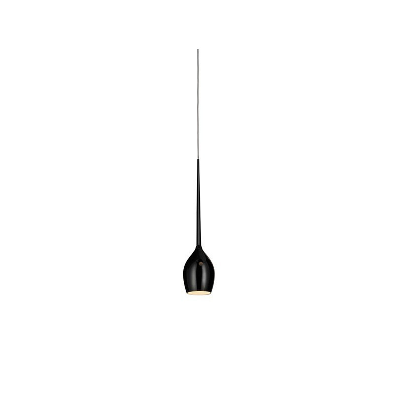 Suspension luminaire IZZA 1 E14 - noir