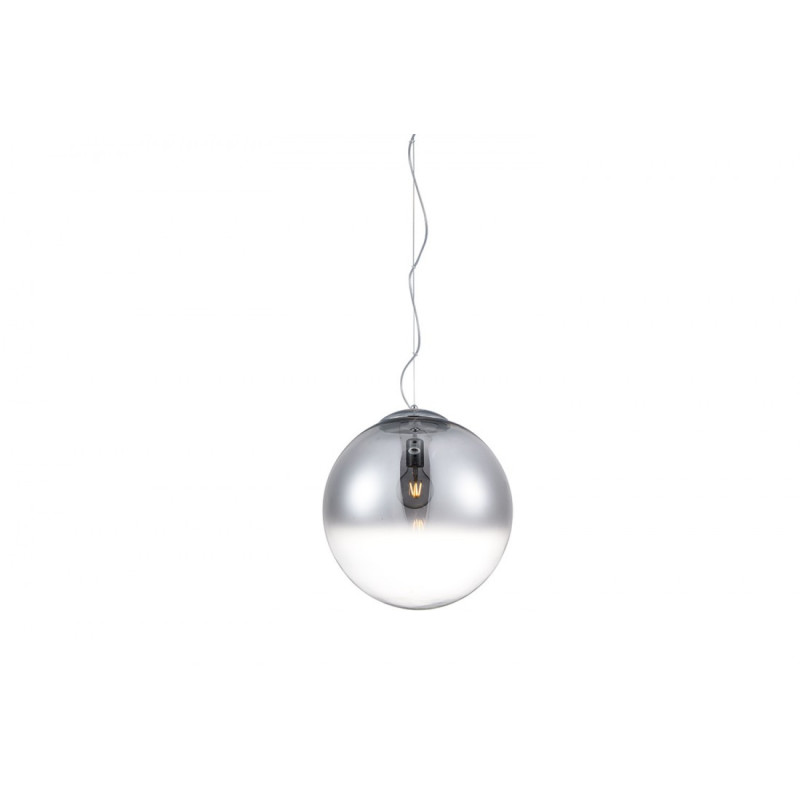 Suspension luminaire IRIS ∅40cm E27 - chrome