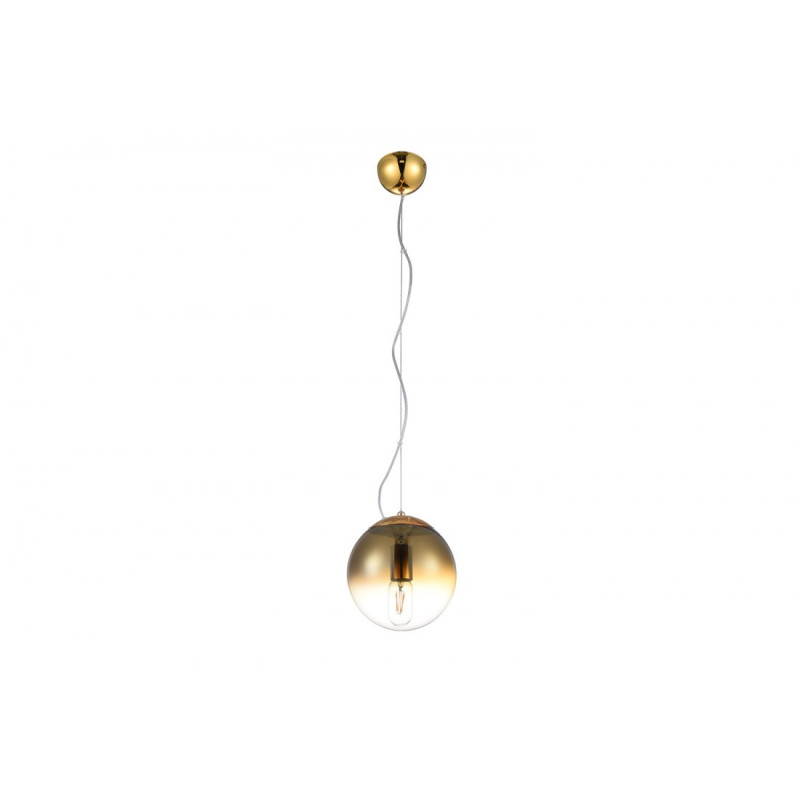 Lampe Suspendue design IRIS ∅20cm E27 - or