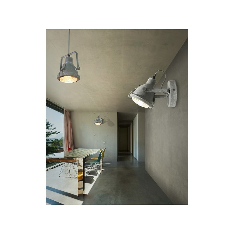 Suspension industrielle Design industrielle TOBRUK GU10 25W