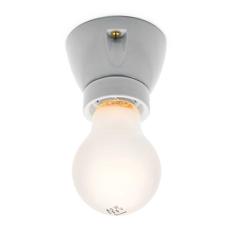 THPG Angle45 E27 plafonnier en porcelaine - blanc 