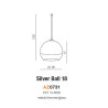 Suspension design SILVER BALL 18 E27 - chrome