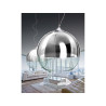 Suspension luminaire design SILVER BALL 35 E27 - chrome