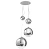 Suspension luminaire SILVER BALL 4 4xE27 - chrome