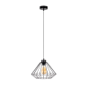 Suspension luminaire design RAQUELLE diamètre 30cm E27 - noir