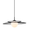 Suspension luminaire design SARAH E27 40W - noir