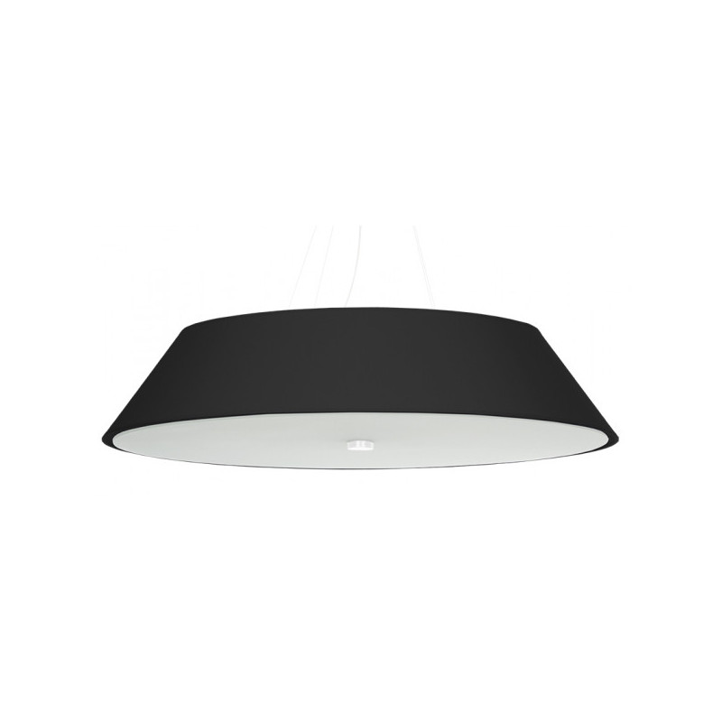 Suspension Abat Jour Design VEGA 70cm 5xE27 - noir