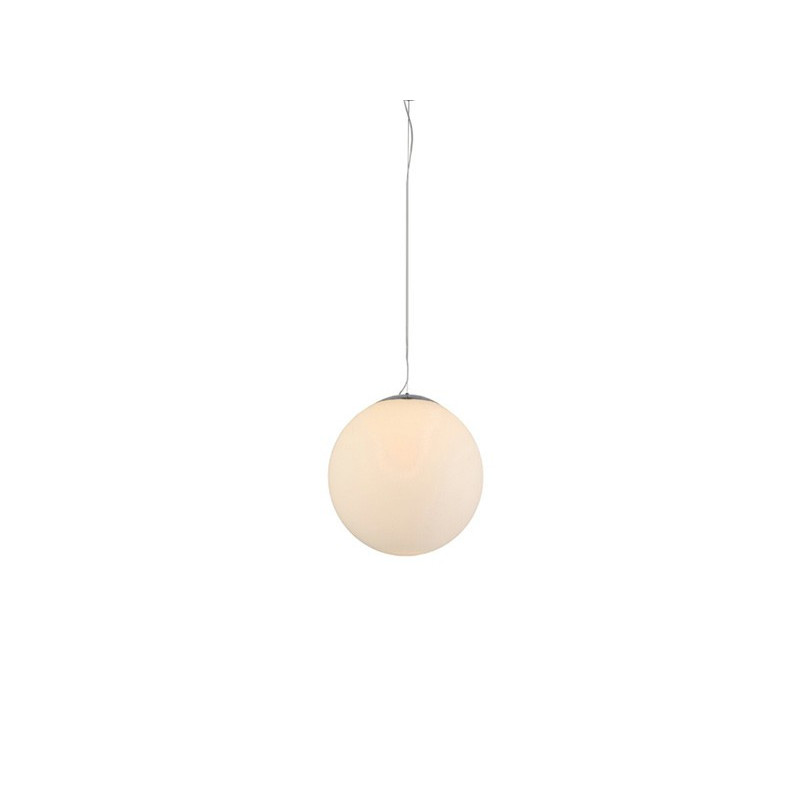 Suspension design WHITE BALL 25 E27 40W blanc