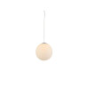 Suspension design WHITE BALL 25 E27 40W blanc