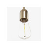 Luminaire Suspension Industriel TRIO Loft 3xE27 - laiton