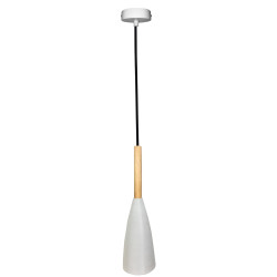 Lampe Suspendue design TROSA E27 - blanc