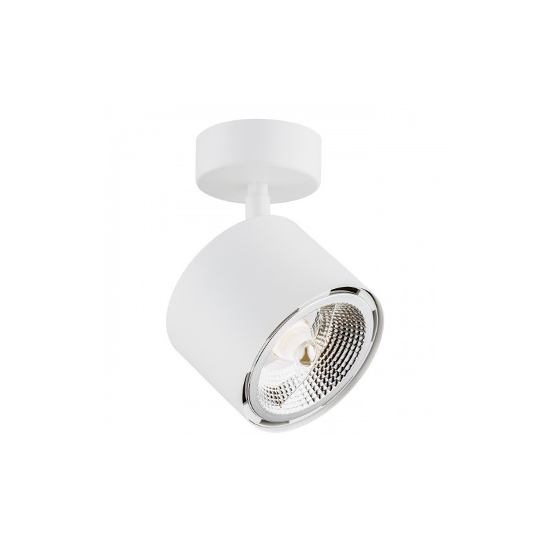 Spot de plafond CLEVLAND GU10 AR111 15W 3000K - blanc 