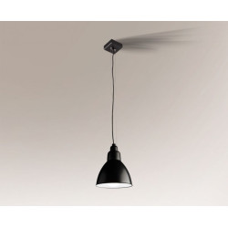 Suspension luminaire design DAISEN E27 - noir
