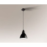 Suspension luminaire design DAISEN E27 - noir