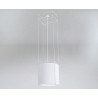 Lampe Suspendue design 140 DOHAR PAA E27 - blanc / blanc