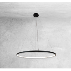 Suspension Design AGARI anneau intérieur LED 51W 3000K CRI90 - noir