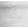 Suspension Design AGARI anneau intérieur LED 51W 3000K CRI90 - blanc