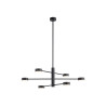 Suspension luminaire ORBIT 6xGX53 - noir