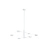 Suspension luminaire design ORBIT 6xGX53 - blanc