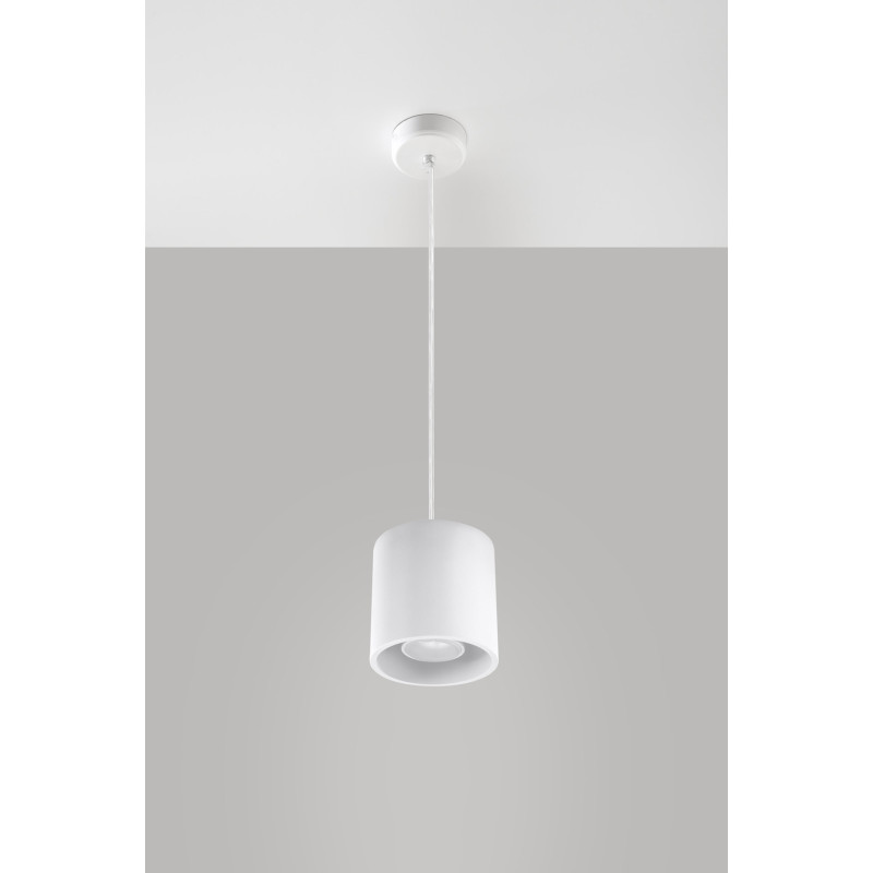 Lampe Suspendue design ORBIS 1 GU10 - blanc