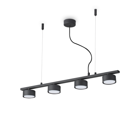 Lampe Suspendue design MINOR LINEAR SP4 4xGX53 - noir