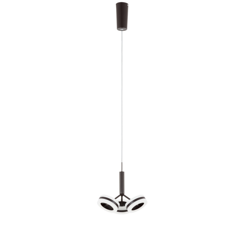 Luminaire Design suspendue METIS LED COFFEE 3x4,8W 3000K - marron