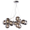 Suspension design MARBELIO 15xG9 - chrome / fumé