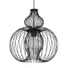 Suspension luminaire MEKNES E27 - noir