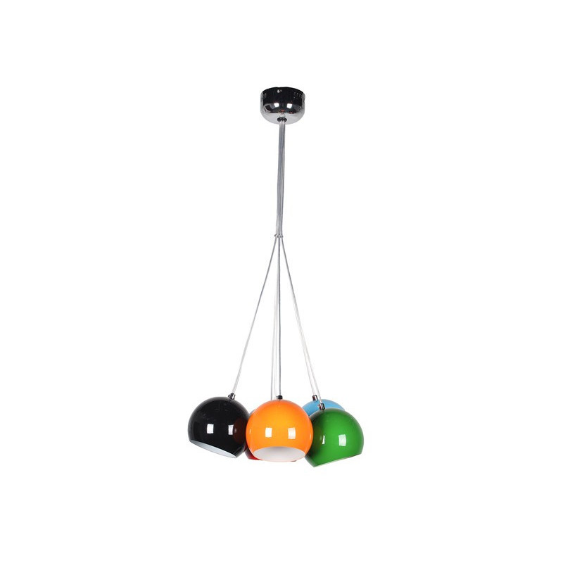 Suspension luminaire NOA E27 7x40W multicolore