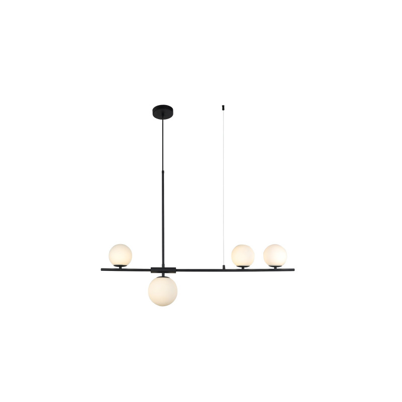 Suspension design SANTANDER 4xG9 - noir