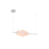 Lampe Design suspendue SANDRA 3 LED 48W 3000K DIM - blanc