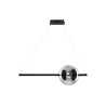 Luminaire Design suspendue SANDRA 1 LED 36W 3000K DIM - noir / chrome