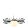 Lampe Suspendue design SANDY E27 40W - noir