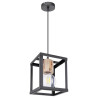 Luminaire Industriel Suspension RETRO E27 - noir