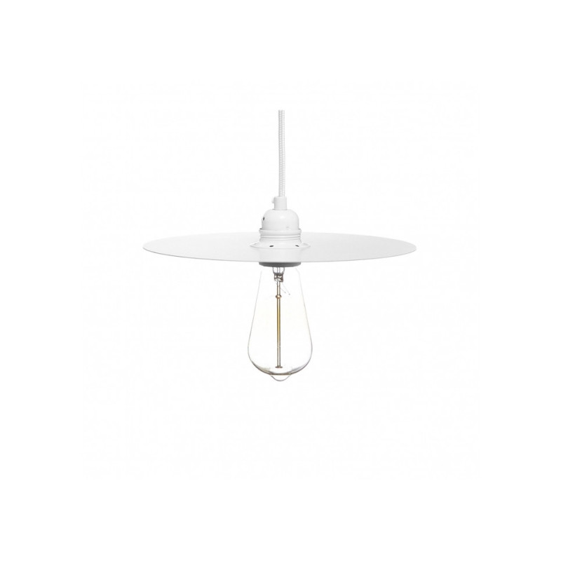 Luminaire Industriel Suspension ROCK Loft E27 - blanc