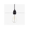 Suspension industrielle ROCK Loft E27 - noir