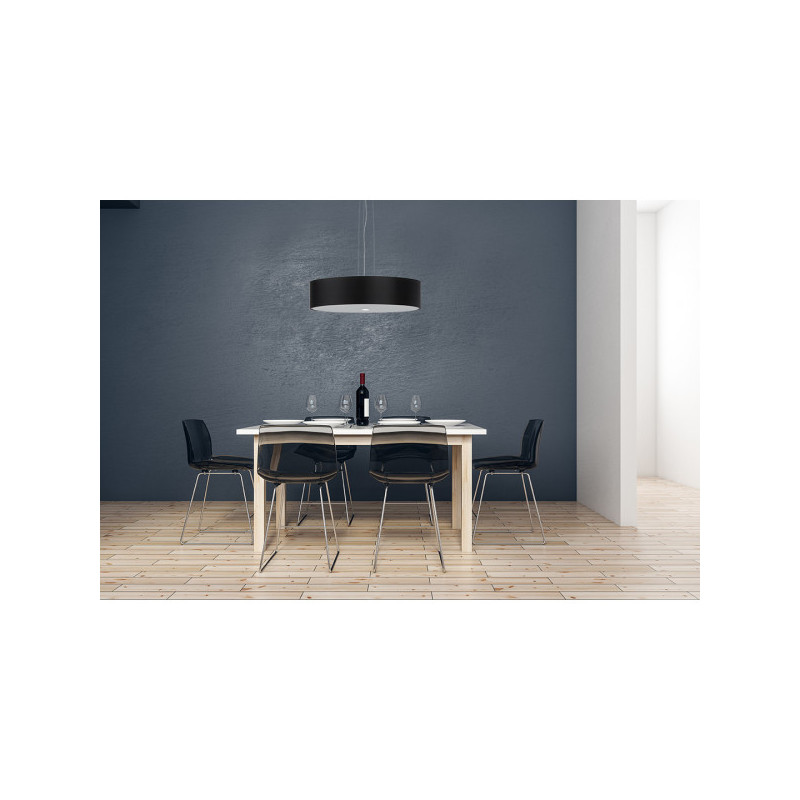 Lampe Suspendue avec abat-jour SKALA 3xE27 - noir